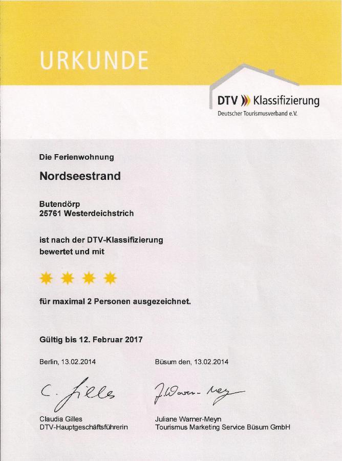 Fewo-Nordseestrand Apartment Busum Exterior photo